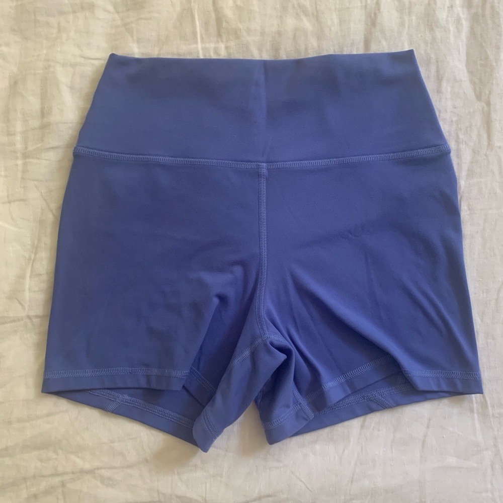 Wild Indigo True High Contour Fleo Shorts